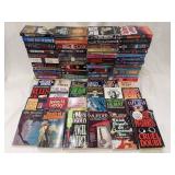 Lot of Various Mystery Thriller Paperback Books Collection
