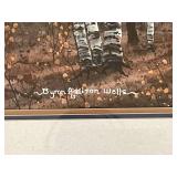Byron Addison Wells Signed Limited Edition Framed Print