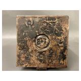 Antique French Metal Coffee Grinder / Pepper Mill with Hand Crank BT