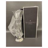 Waterford Crystal Fleurology Amy 9" Stem Vase