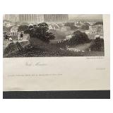 Set of Six Antique Engravings and Prints Collection - Saint Paul Minnesota, etc.