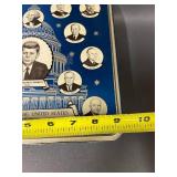 Vintage Collectible Tins Lot: Presidents, Washburn