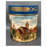 Vintage Collectible Tins Lot: Presidents, Washburn