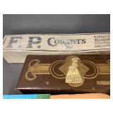 Empty Advertising Boxes / Photos - Faribo Blankets Empty Box, Tom Mix Box, Games