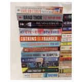 Extensive Lot Mystery Thriller Fiction Paperback Novels