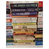 Extensive Lot Mystery Thriller Fiction Paperback Novels