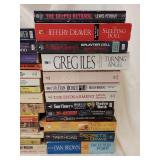 Extensive Lot Mystery Thriller Fiction Paperback Novels
