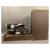 Vintage Electric Sewing Machine with Case