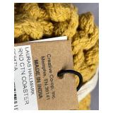 NEW Lauras Hallmark Cotton Coaster Sets - Creative Co-op