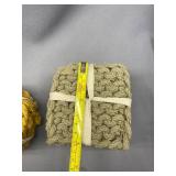 NEW Lauras Hallmark Cotton Coaster Sets - Creative Co-op