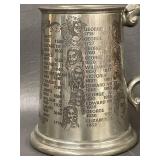 Pinder Bros English Pewter Monarchs Tankard Elizabeth II