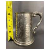 Pinder Bros English Pewter Monarchs Tankard Elizabeth II