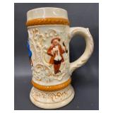 Vintage Ceramic Beer Steins 8-Piece Collection