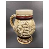 Vintage Ceramic Beer Steins 8-Piece Collection