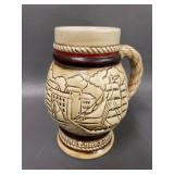 Vintage Ceramic Beer Steins 8-Piece Collection