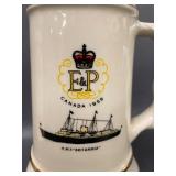 Vintage Ceramic Beer Steins 8-Piece Collection