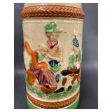 Vintage Ceramic Beer Steins 8-Piece Collection