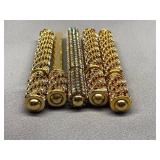 Jeweled Makeup Pens Lot of 5 Luxury Decorative