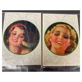 Vintage Art Prints Collection - Elegant Women Set