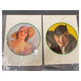 Vintage Art Prints Collection - Elegant Women Set