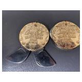 10 Vintage Coca-Cola Pocket Knife Cigar Cutter Fobs