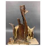 Unique Handcrafted Abstract Ceramic Sculpture Art Piece