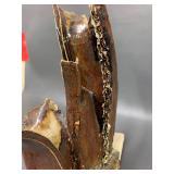 Unique Handcrafted Abstract Ceramic Sculpture Art Piece