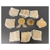 Lot of 10 Vintage Coca-Cola Pocket Knife Cigar Cutters