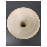 Artisan Crafted Ceramic Vase and Goblet Set - Leaf Floral Abstract