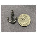 Sterling Silver 925 Anchor Pendant