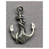 Sterling Silver 925 Anchor Pendant