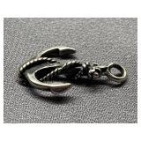 Sterling Silver 925 Anchor Pendant