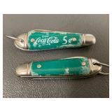 Lot of 10 Vintage 5c Coca-Cola Vintage Pocket Knives