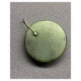 Round Jade Pendant - Elegant Design