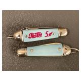 10 Pepsi-Cola 5c Promotional Pocket Knives