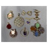 Vintage-Style Pendant Collection - Unique Designs