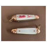 Lot of 10 Pepsi-Cola 5c Pocket Knives