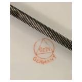 Set of 4 Vintage Decorative Floral Plates