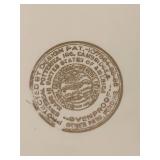 Set of 4 Vintage Decorative Floral Plates