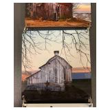 Photography Prints Collection: Rustic Barns & Cityscapes
