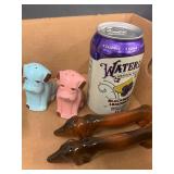 Vintage Ceramic Animal Salt Pepper Shaker Collection incl. Nodder
