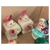 Vintage Ceramic Salt and Pepper Shakers Collection Unique Designs