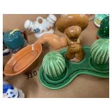 Vintage Ceramic Salt and Pepper Shakers Collection Unique Designs