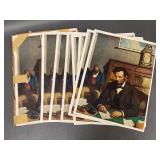 N.C. Wyeth Abraham Lincoln Art Prints 1946 "A Cherished Memory" x10