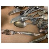 Vintage and Antique Silverplate Flatware Collection Watham Co.