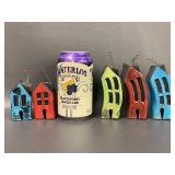 Elizabeth Boggess Ceramic Whimsical Houses Set