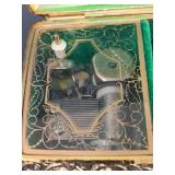 Vintage Ornate Decorative Music Box with Classical Scene