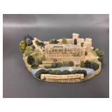 Decorative Collectible Lot: Night Lights & John Hopkins Chapel, Castle Model
