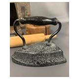 Vintage Rustic Lantern, Flat Iron, Horseshoes & More