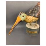 Wooden Carved Bird Collection with Bald Eagle